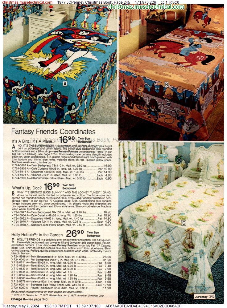 1977 JCPenney Christmas Book, Page 245
