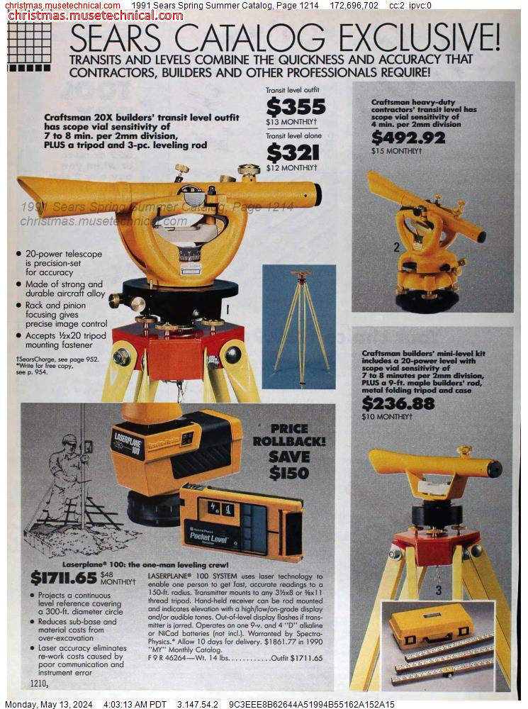 1991 Sears Spring Summer Catalog, Page 1214