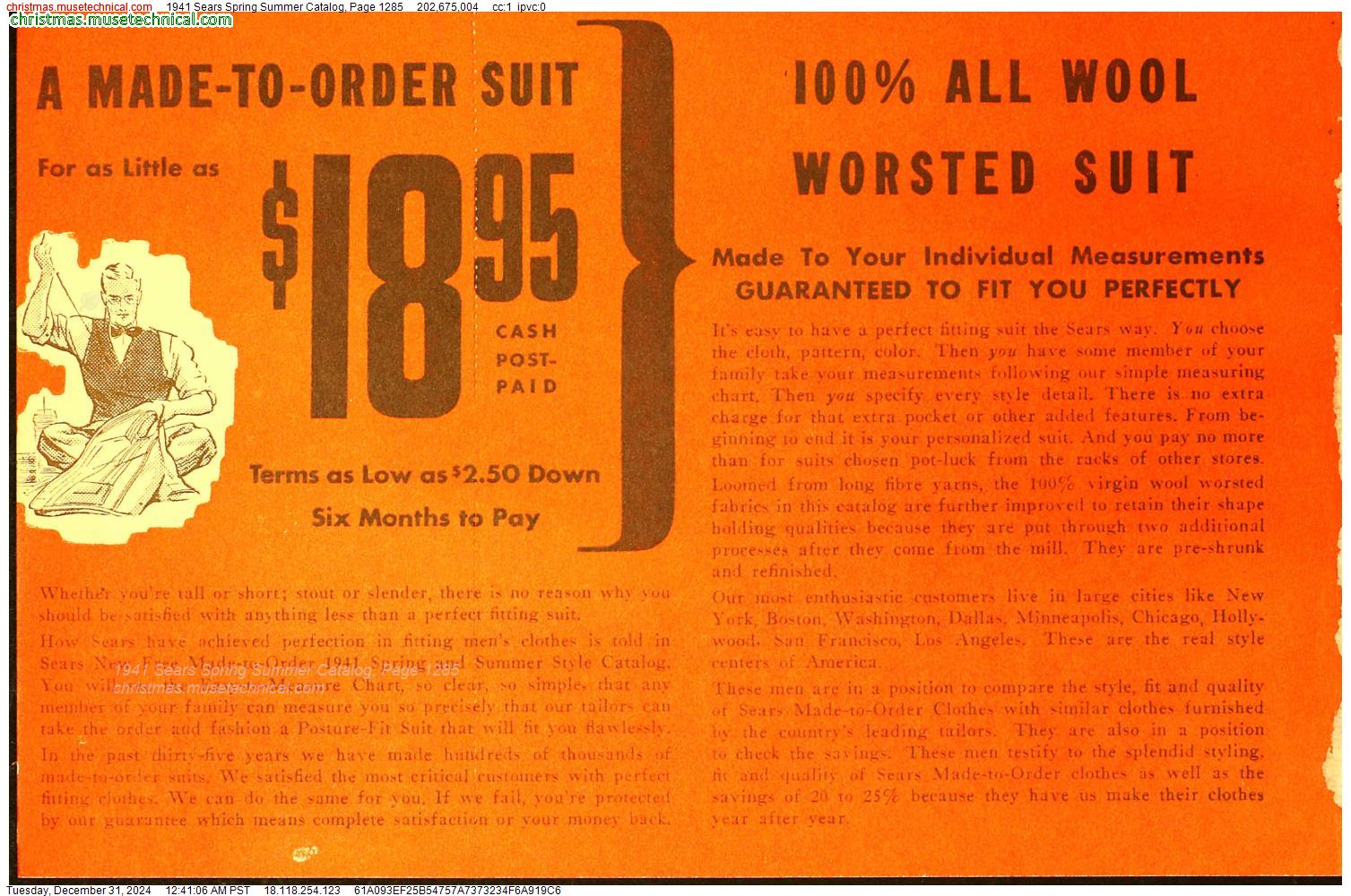 1941 Sears Spring Summer Catalog, Page 1285