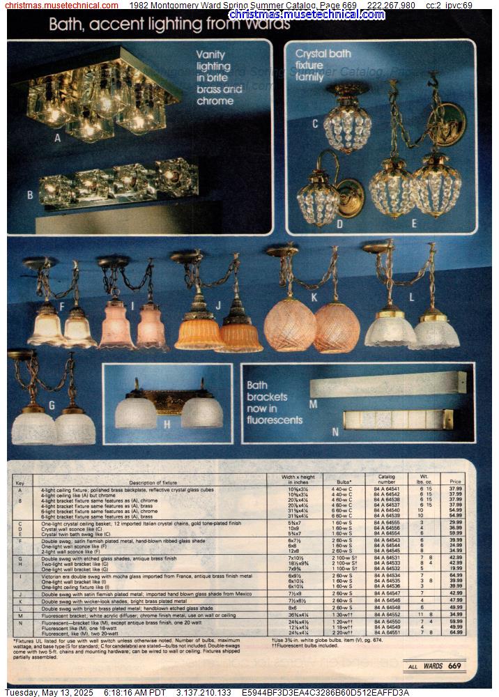 1982 Montgomery Ward Spring Summer Catalog, Page 669