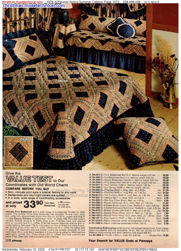 1978 JCPenney Spring Summer Catalog, Page 1078