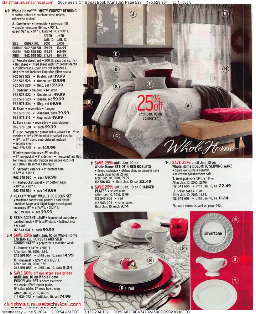 2009 Sears Christmas Book (Canada), Page 538