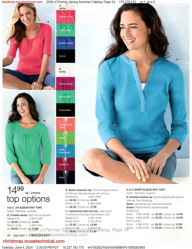 2009 JCPenney Spring Summer Catalog, Page 34