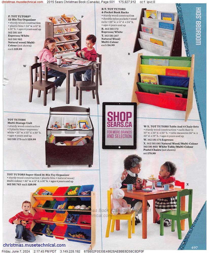 2015 Sears Christmas Book (Canada), Page 501
