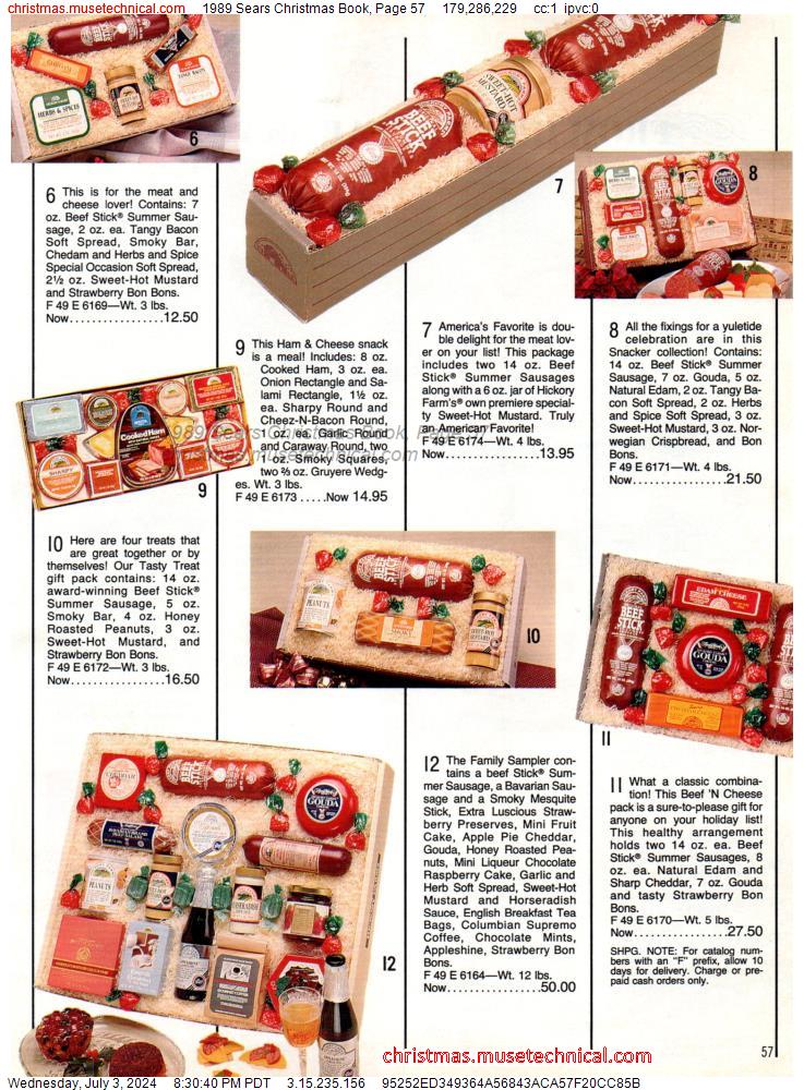 1989 Sears Christmas Book, Page 57