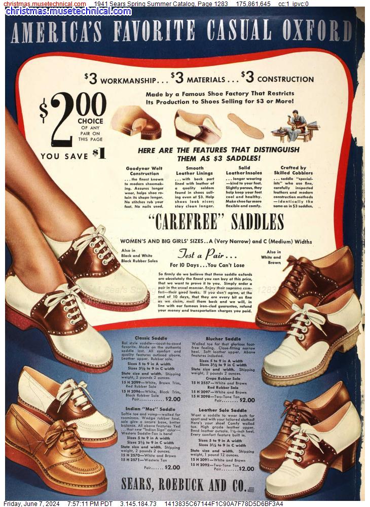 1941 Sears Spring Summer Catalog, Page 1283