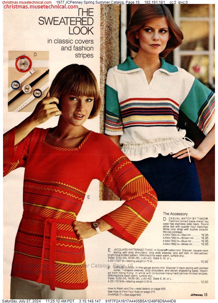 1977 JCPenney Spring Summer Catalog, Page 15