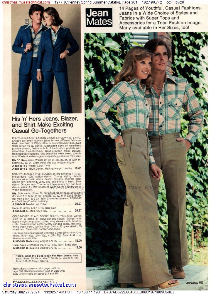 1977 JCPenney Spring Summer Catalog, Page 361