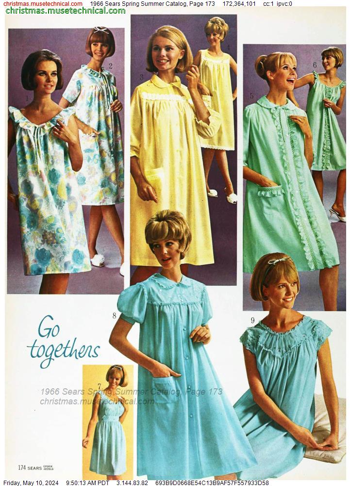 1966 Sears Spring Summer Catalog, Page 173