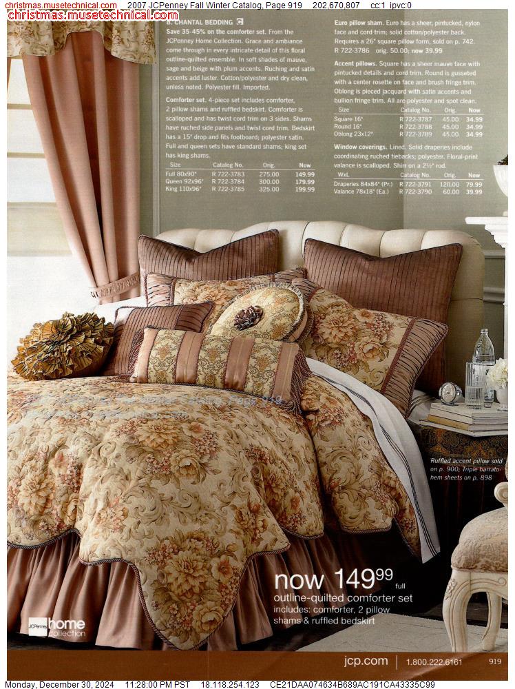 2007 JCPenney Fall Winter Catalog, Page 919