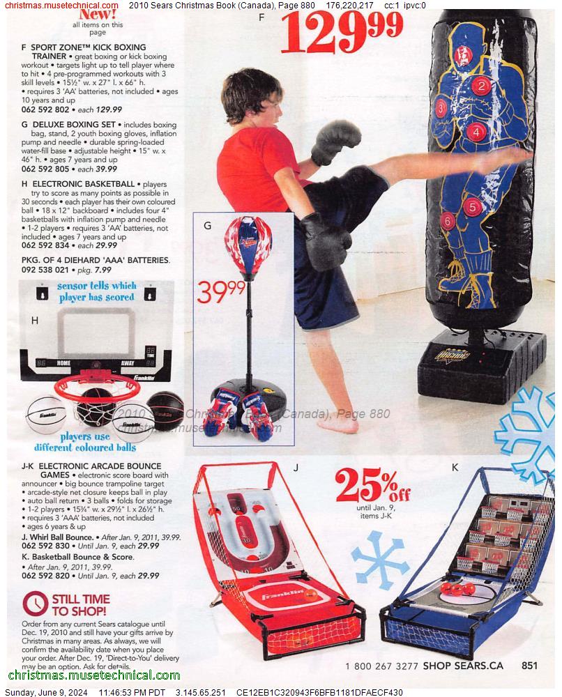2010 Sears Christmas Book (Canada), Page 880