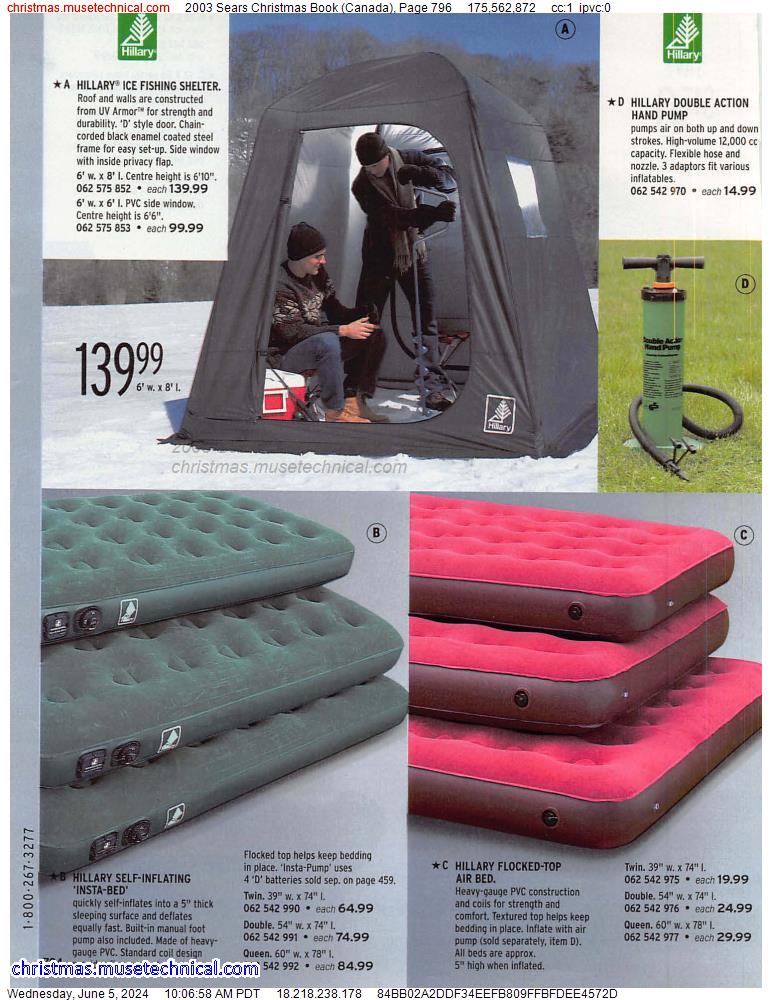2003 Sears Christmas Book (Canada), Page 796