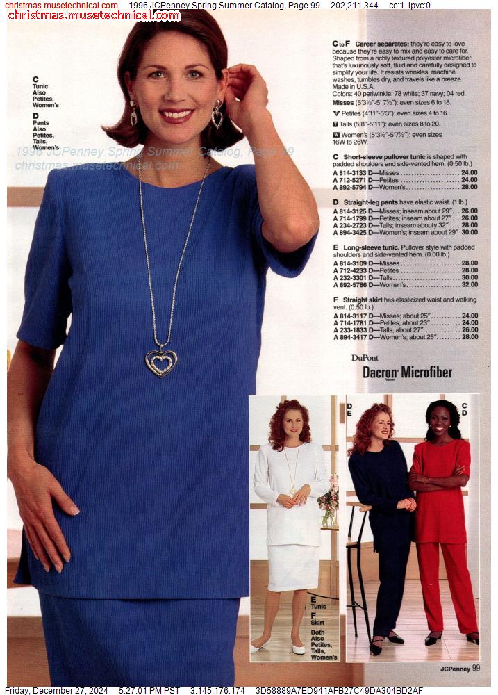 1996 JCPenney Spring Summer Catalog, Page 99