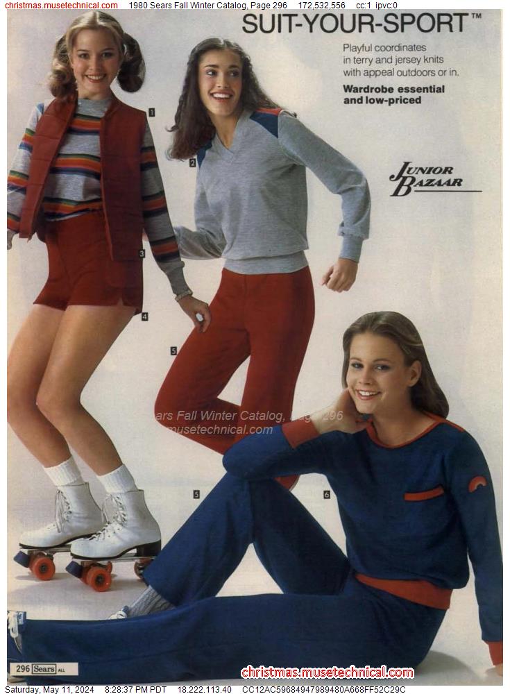 1980 Sears Fall Winter Catalog, Page 296