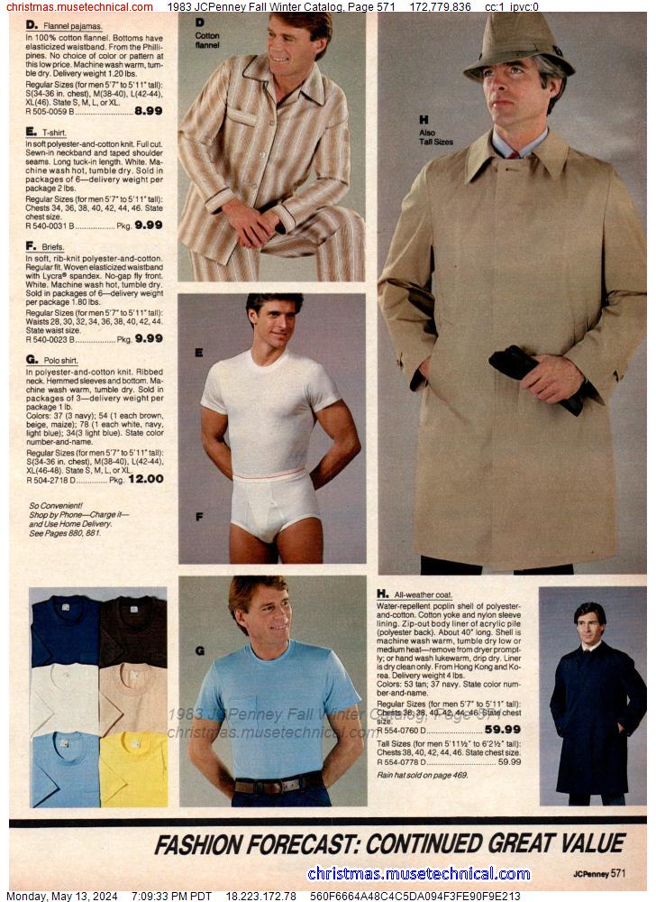 1983 JCPenney Fall Winter Catalog, Page 571