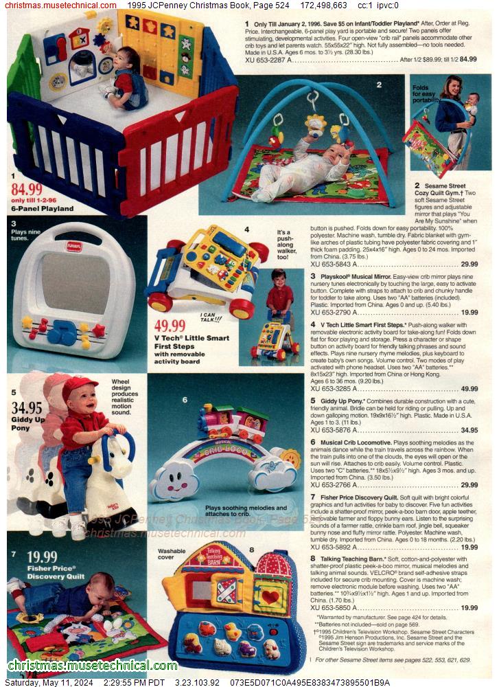 1995 JCPenney Christmas Book, Page 524