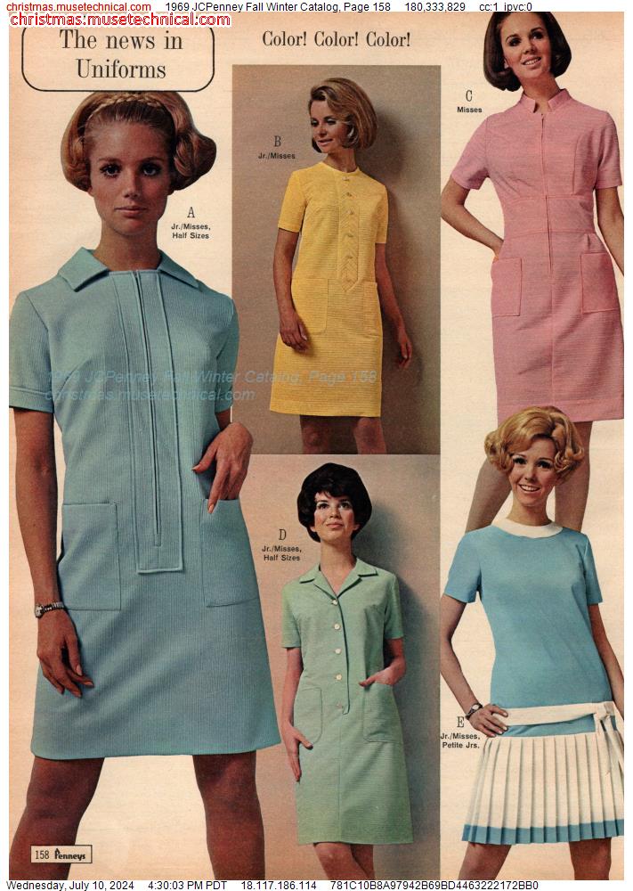 1969 JCPenney Fall Winter Catalog, Page 158