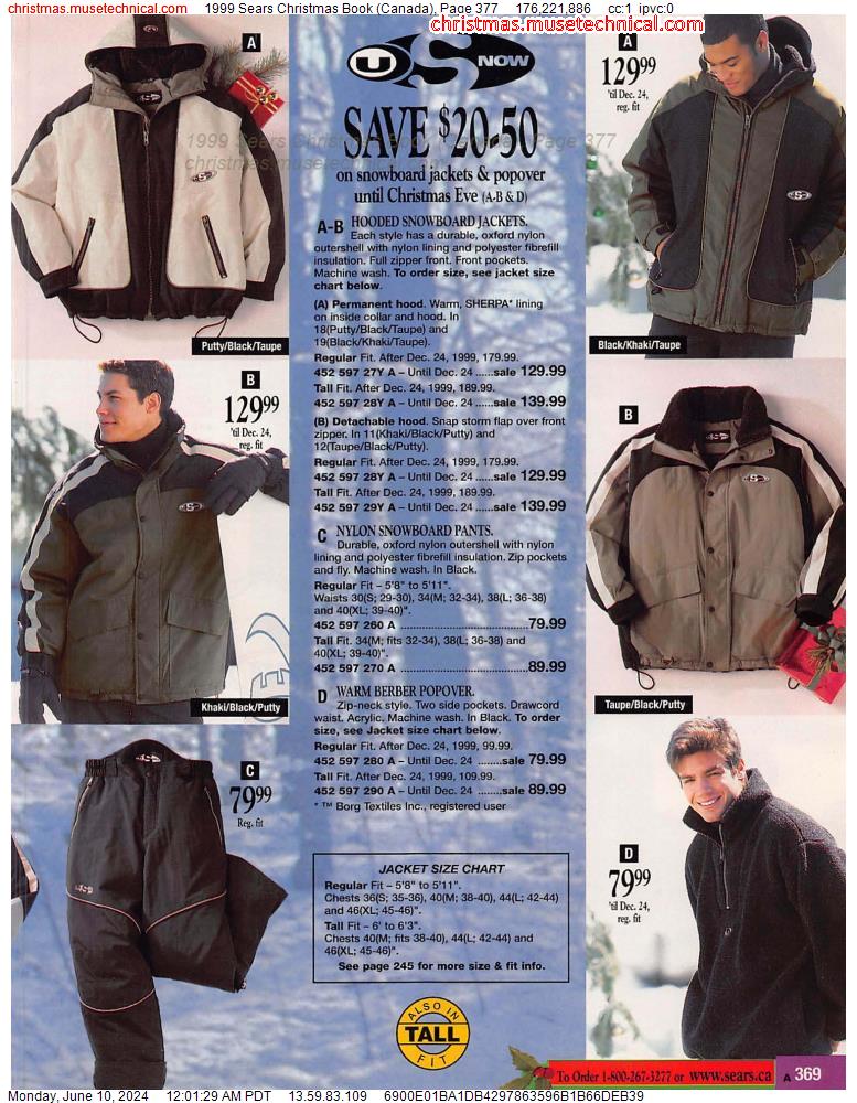 1999 Sears Christmas Book (Canada), Page 377