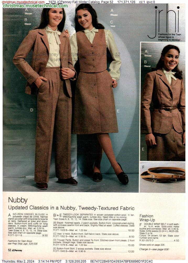 1979 JCPenney Fall Winter Catalog, Page 52