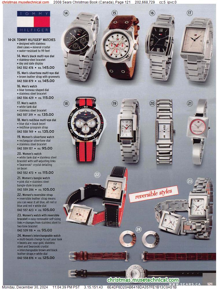 2008 Sears Christmas Book (Canada), Page 121