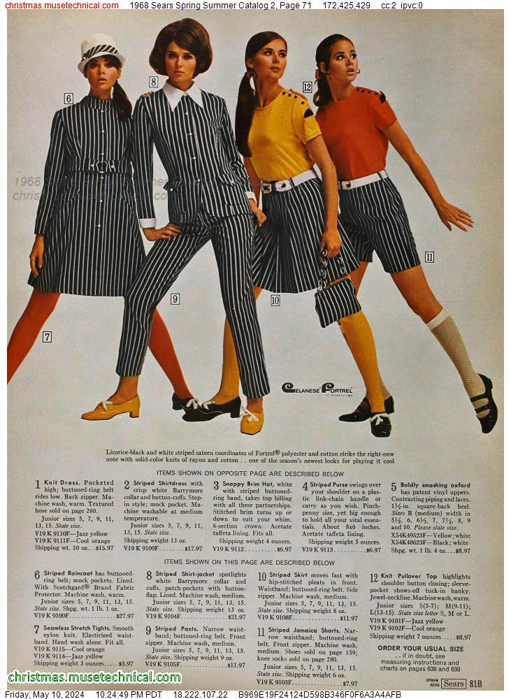 1968 Sears Spring Summer Catalog 2, Page 71