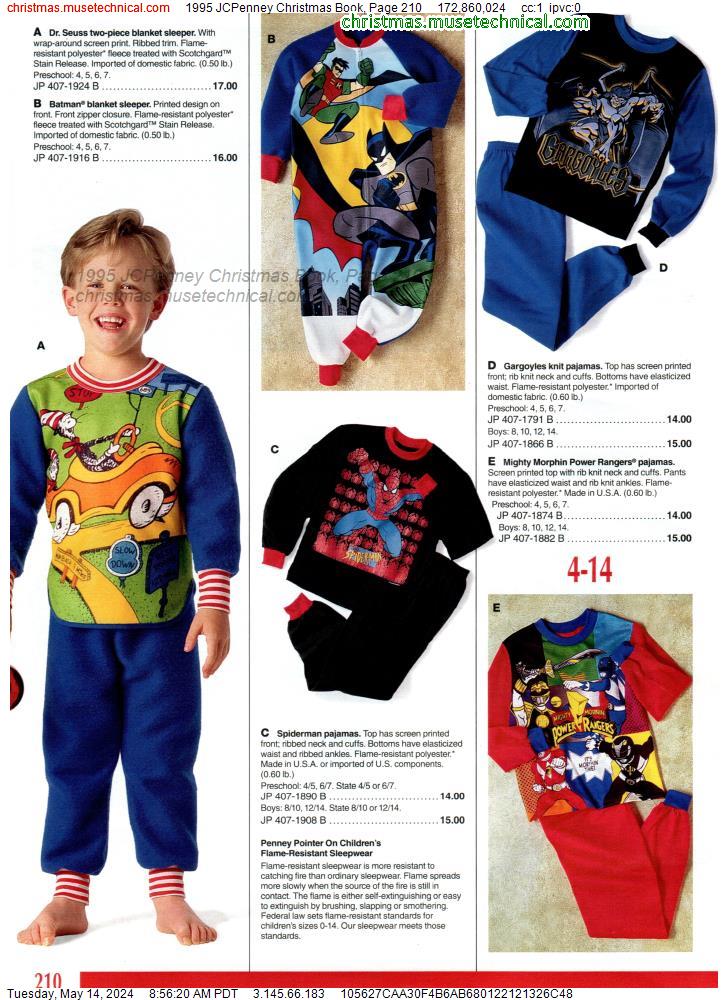 1995 JCPenney Christmas Book, Page 210