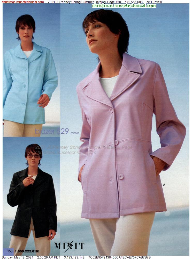 2001 JCPenney Spring Summer Catalog, Page 158