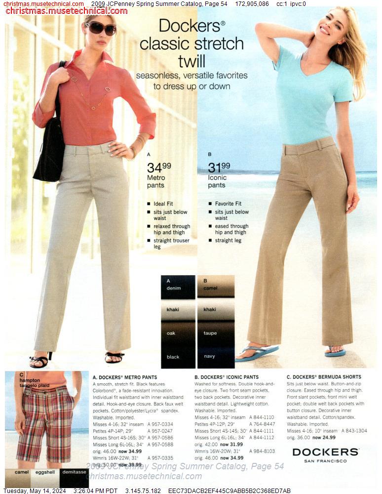 2009 JCPenney Spring Summer Catalog, Page 54