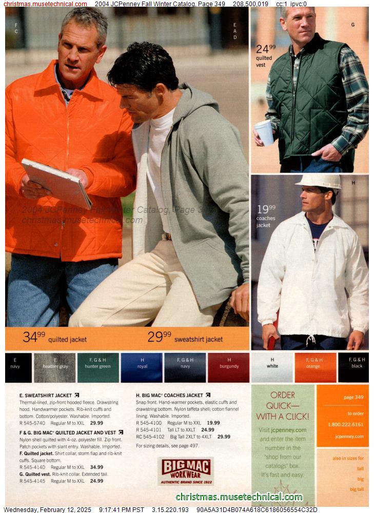 2004 JCPenney Fall Winter Catalog, Page 349