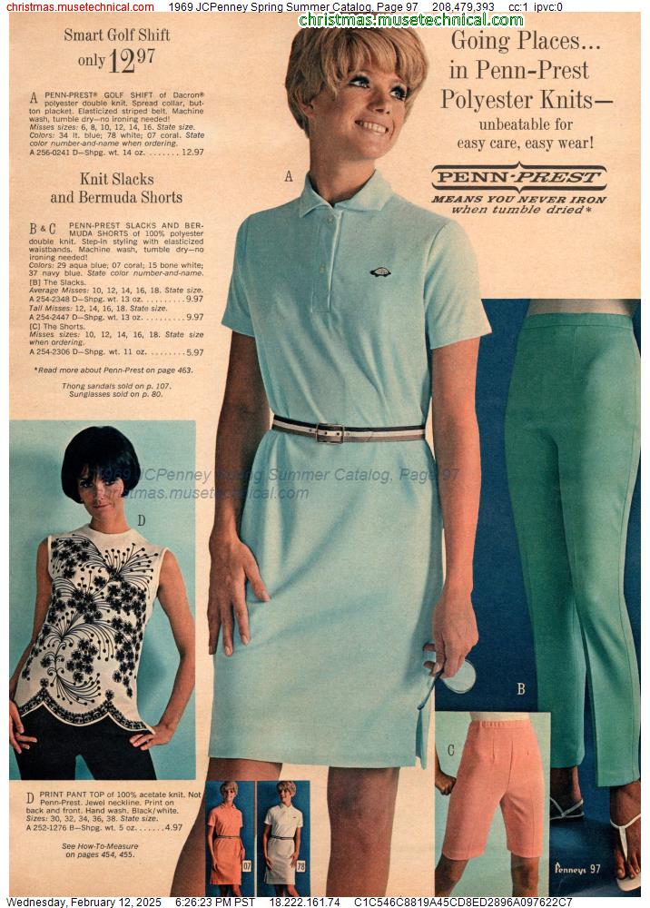 1969 JCPenney Spring Summer Catalog, Page 97