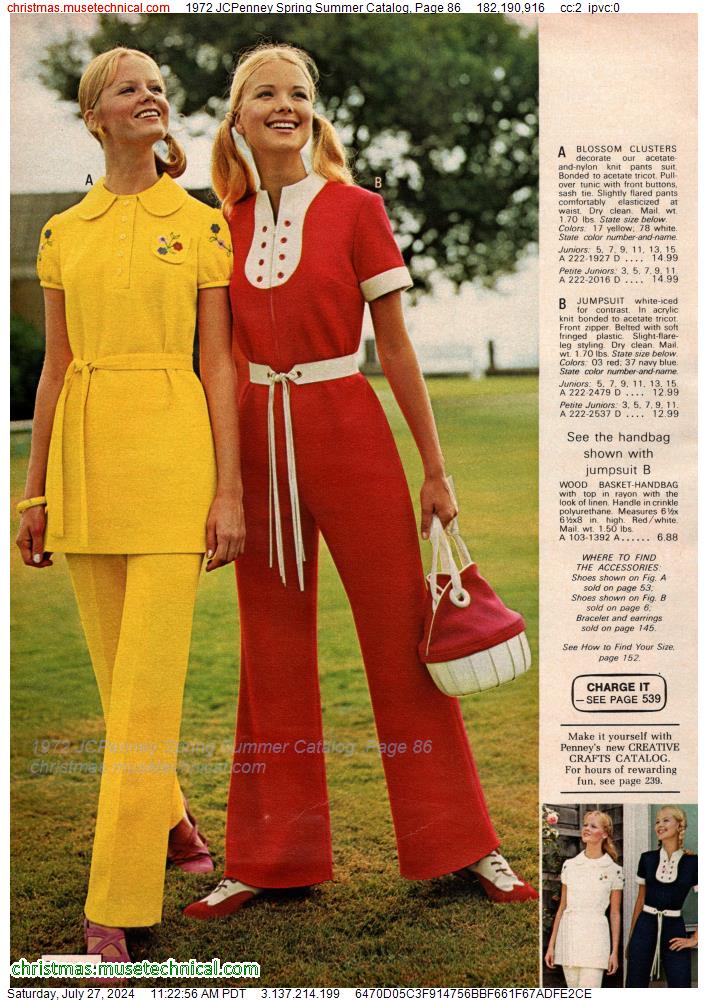 1972 JCPenney Spring Summer Catalog, Page 86