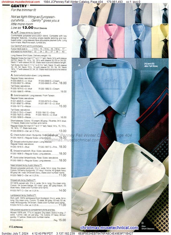 1984 JCPenney Fall Winter Catalog, Page 404