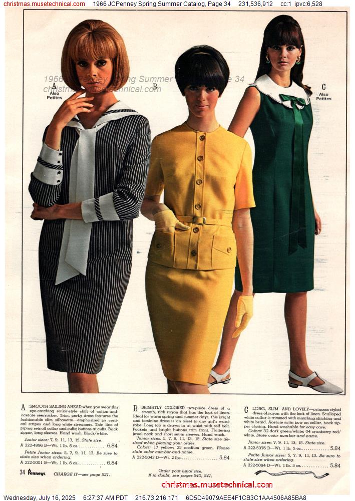 1966 JCPenney Spring Summer Catalog, Page 34