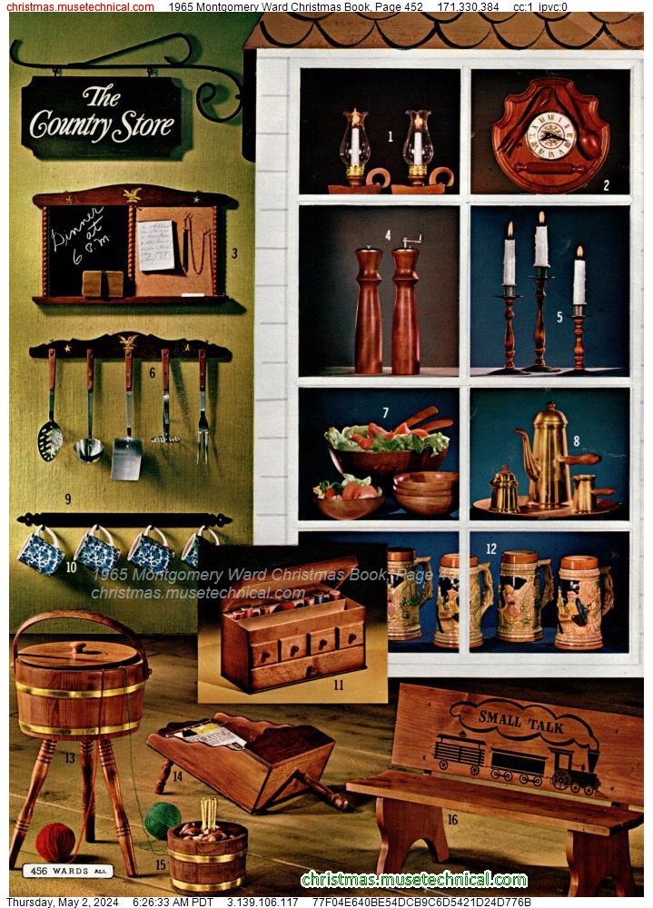 1965 Montgomery Ward Christmas Book, Page 452