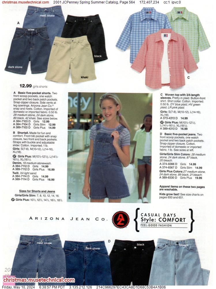 2001 JCPenney Spring Summer Catalog, Page 564