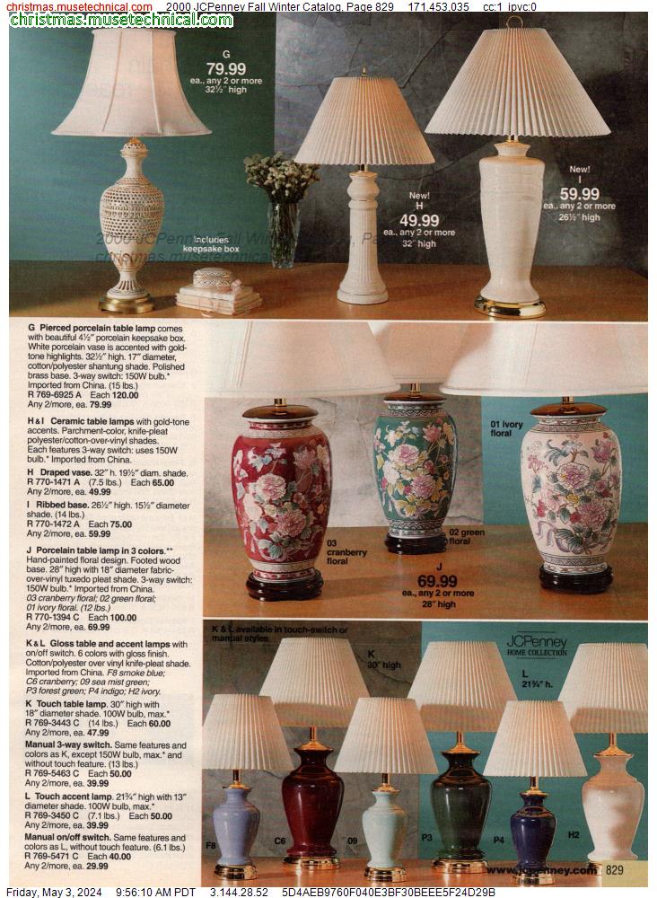2000 JCPenney Fall Winter Catalog, Page 829