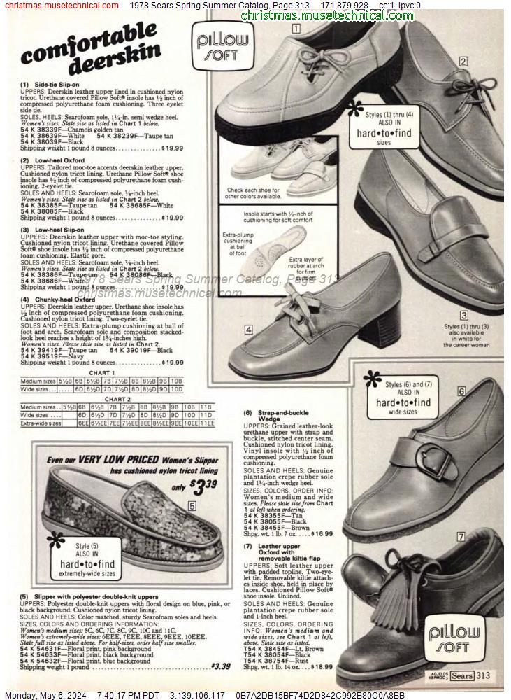 1978 Sears Spring Summer Catalog, Page 313