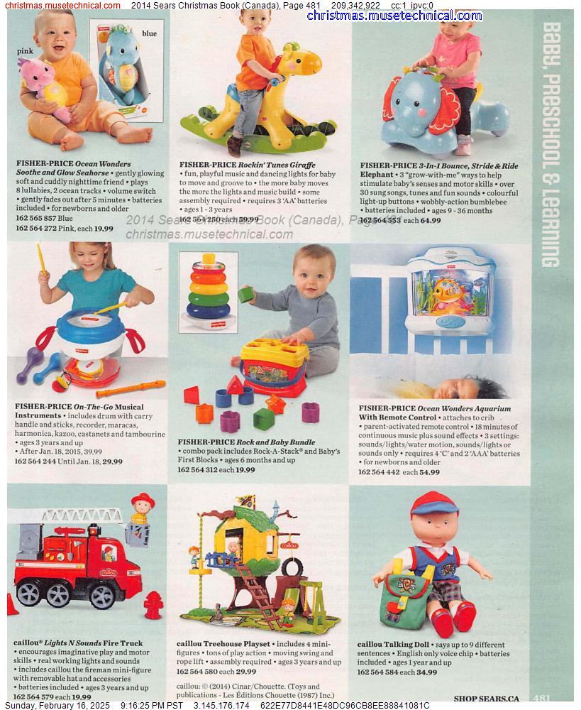 2014 Sears Christmas Book (Canada), Page 481