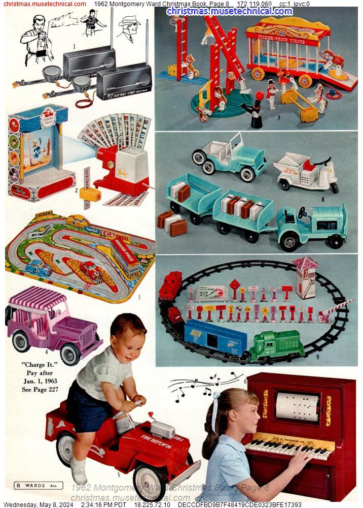1962 Montgomery Ward Christmas Book, Page 8