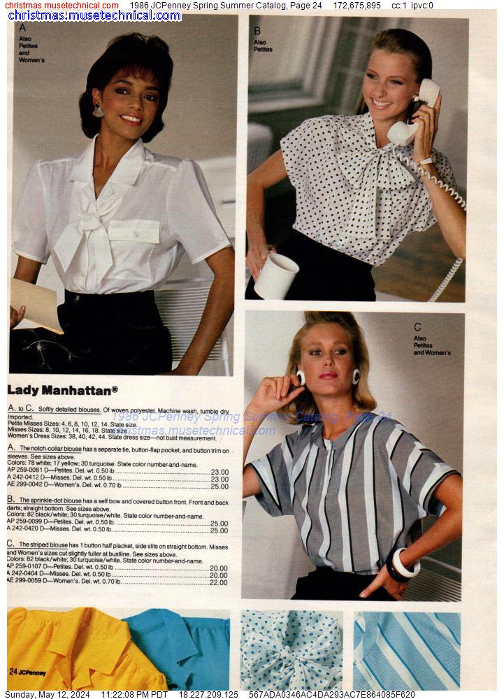 1986 JCPenney Spring Summer Catalog, Page 24