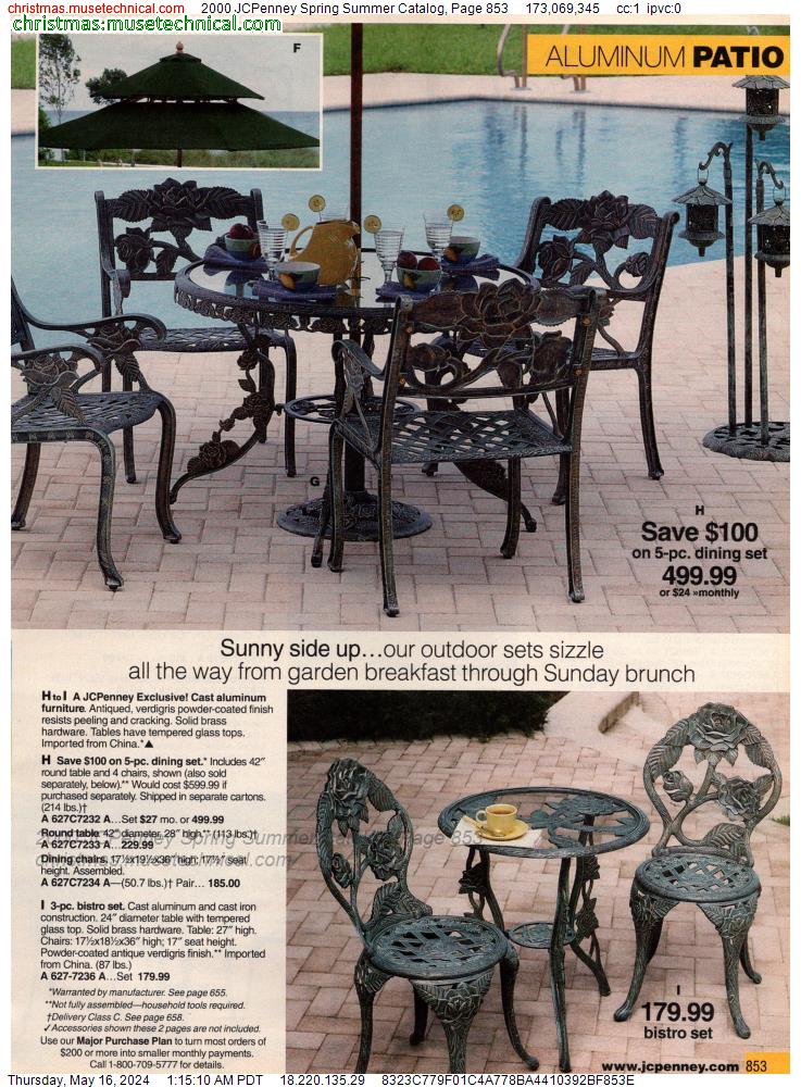 2000 JCPenney Spring Summer Catalog, Page 853