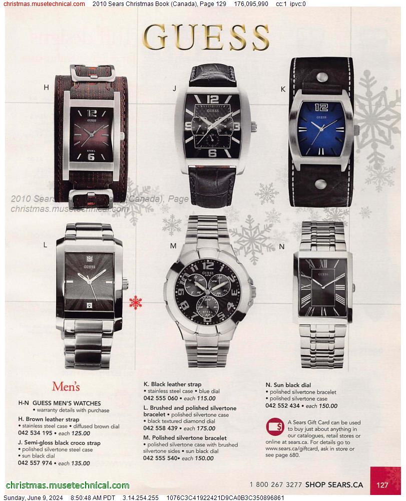 2010 Sears Christmas Book (Canada), Page 129