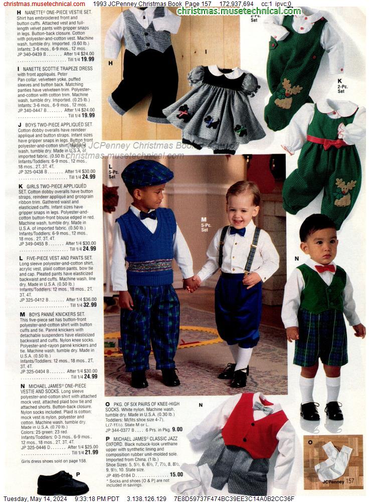 1993 JCPenney Christmas Book, Page 157