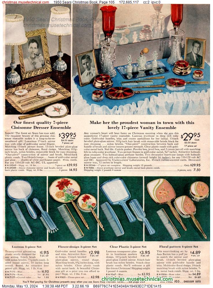 1950 Sears Christmas Book, Page 105