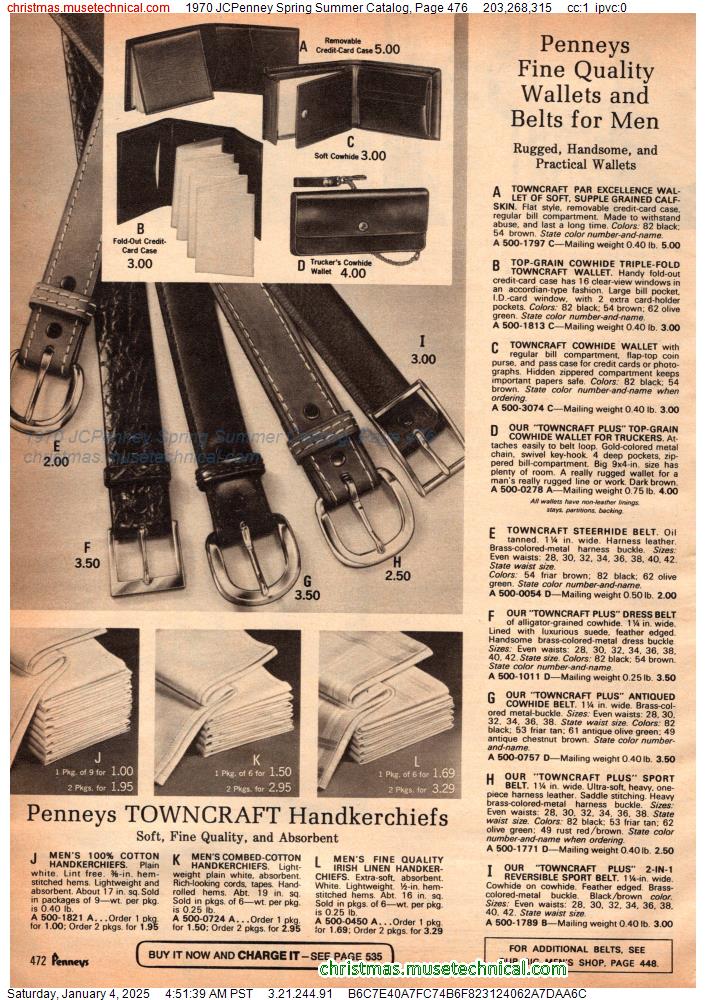 1970 JCPenney Spring Summer Catalog, Page 476