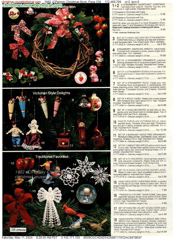1982 JCPenney Christmas Book, Page 338 - Christmas Catalogs & Holiday