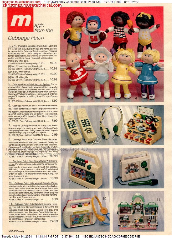 1984 JCPenney Christmas Book, Page 438