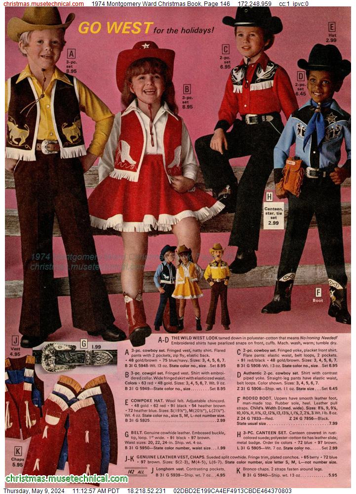 1974 Montgomery Ward Christmas Book, Page 146