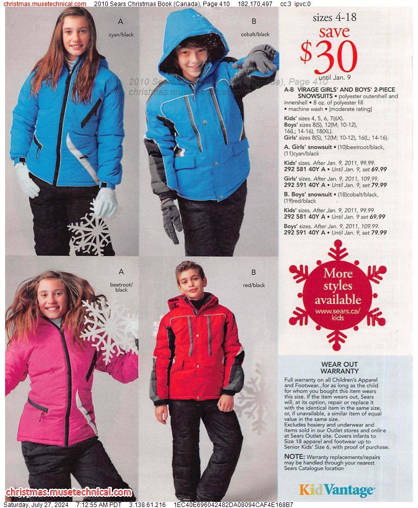 2010 Sears Christmas Book (Canada), Page 410