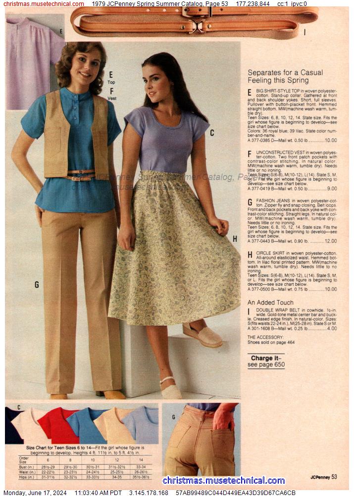 1979 JCPenney Spring Summer Catalog, Page 53